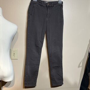 Anthropologie Charcoal Ankle Jeans